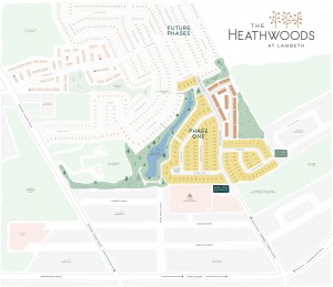 The Heathwoods Site Map